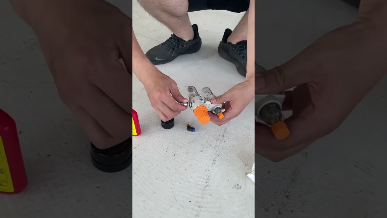 Tire Changer Machine Oil Water Regulator Separator with Pressure Gauge