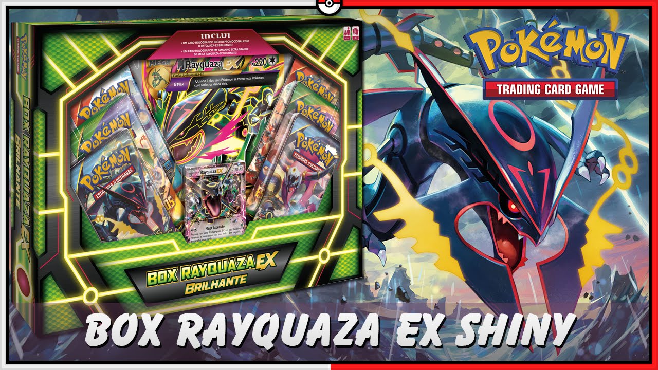 Pokemon TCG - Shiny Rayquaza EX Box Opening! 