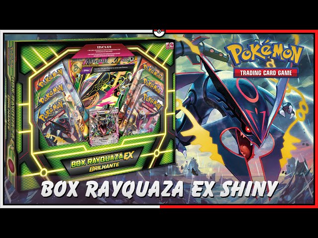 Unboxing: Pokémon TCG - Shiny Rayquaza EX Box 