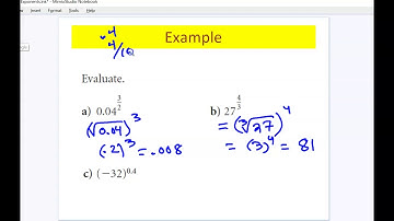 4.4 Part 2 Fractional Exponents