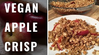 Vegan Apple Crisp (WFPB, Oil Free)