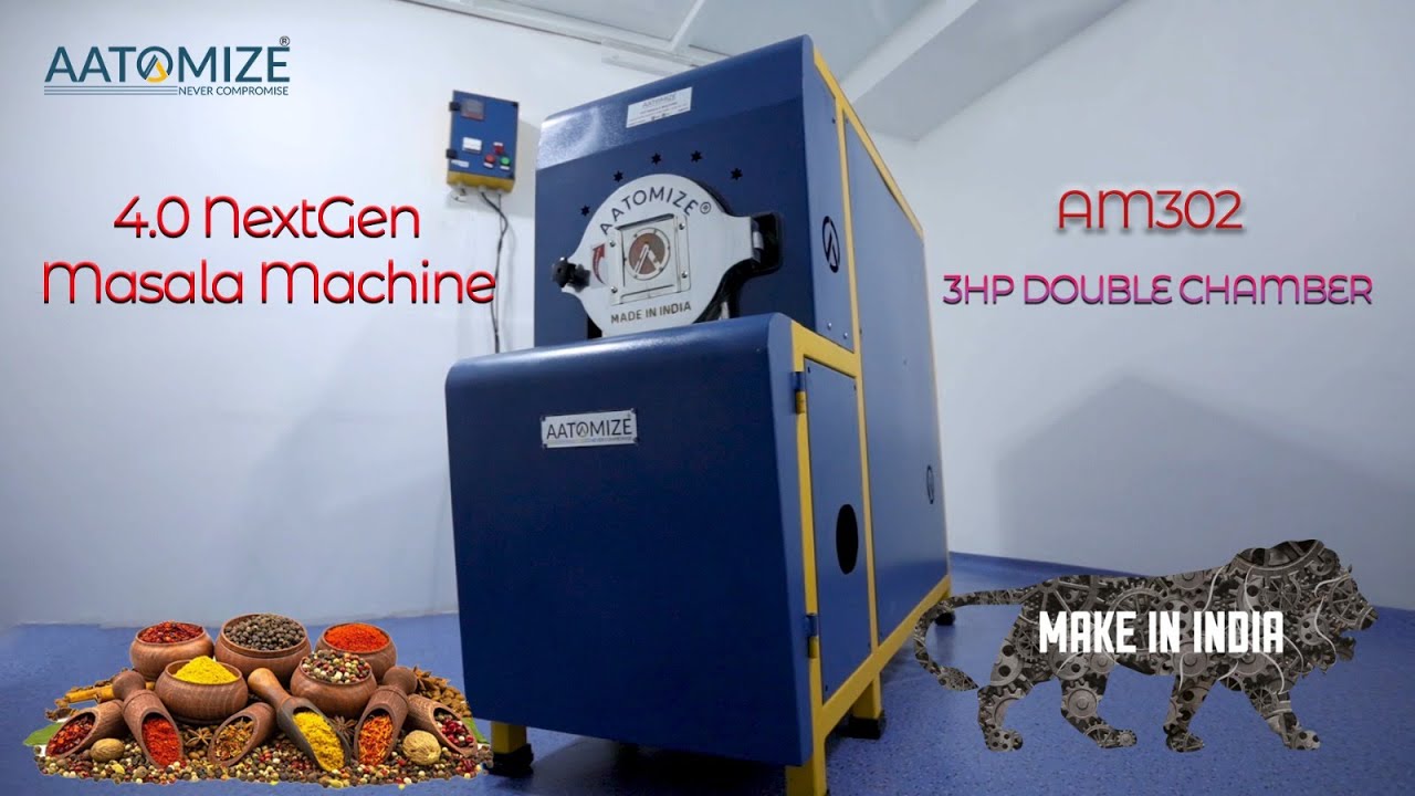 WITHOUT CYCLONE MASALA MACHINE – Aatomize Manufacturing Private