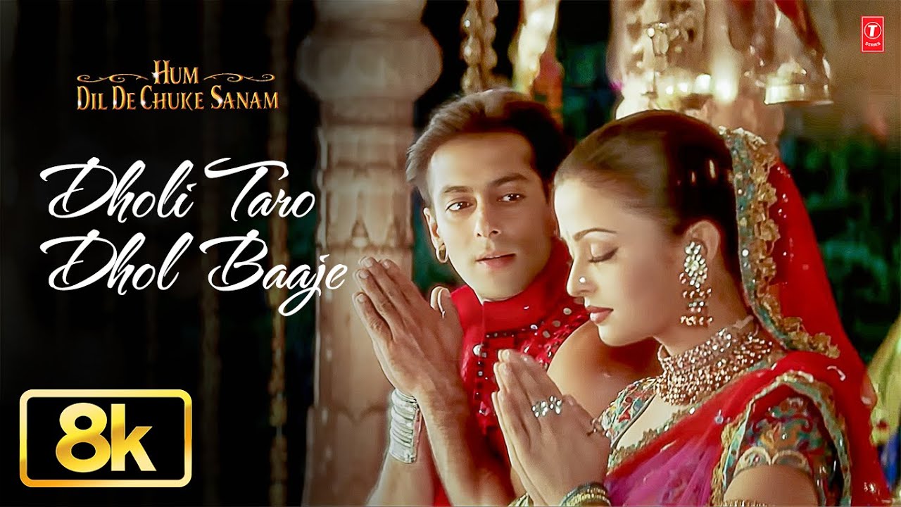 Watch Dholi Taro Dhol Baaje 8K Song | Salman Khan | Aishwarya Rai Bachchan | Hum Dil De Chuke Sanam on YouTube Watch Dholi Taro Dhol Baaje 8K Song | Salman Khan | Aishwarya Rai Bachchan | Hum Dil De Chuke Sanam on YouTube