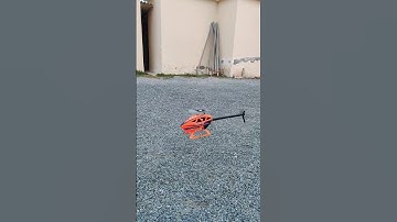 Tuned FW450 V3 Smart RC Helicopter Solid Low Altitude hold #shorts
