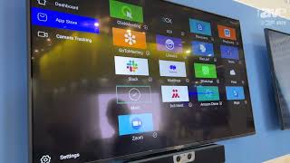 ISE 2022: Nexvoo Shows the NexBar N120W Videoconferencing Bar with Built-in Android With Local Apps