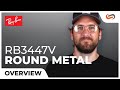 Ray-Ban RB3447V Round Metal Overview | SportRx