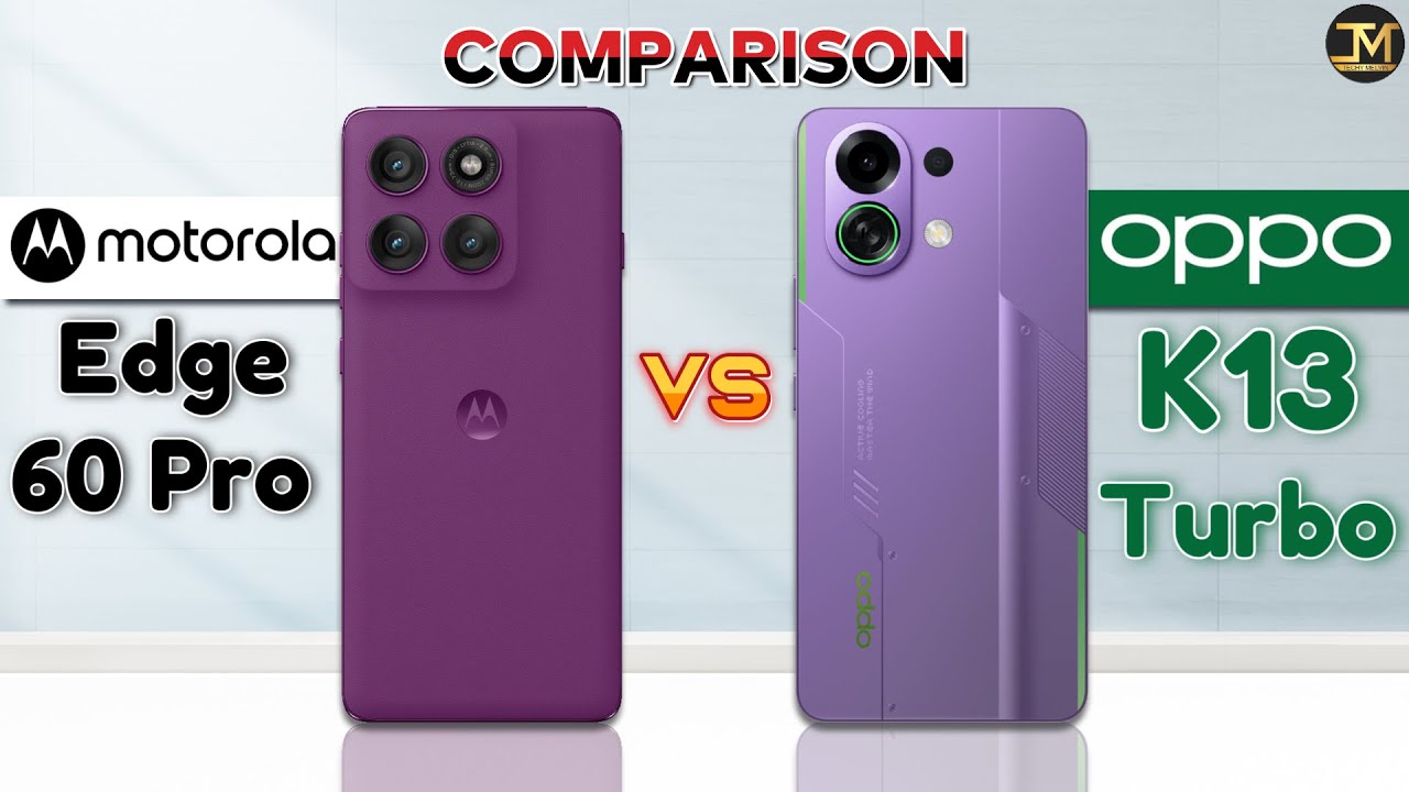 OPPO K13 Turbo vs MOTOROLA Edge 60 Pro : Which Phone is Best🤔😲
