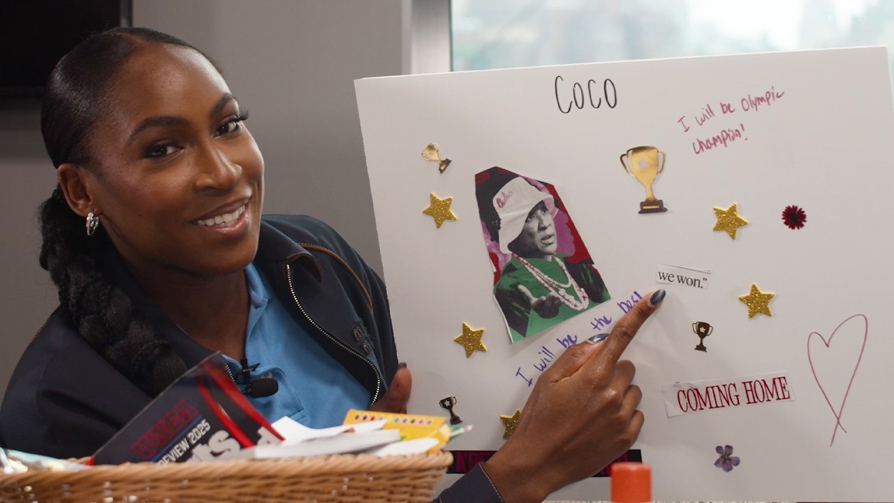 Tennis star Coco Gauff recalls holding the flag with LeBron James at the 2024 Summer Olympics!