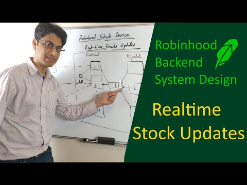 Robinhood Stock Exchange System Design | How to Receive Realtime Stock Updates