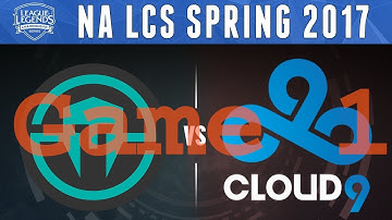 Highlights: NA LCS Spring 2017 - IMT vs C9 Game 1