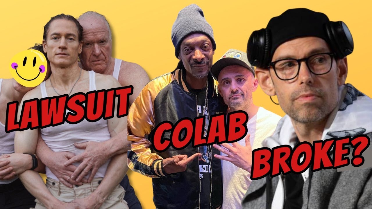 Bryan Johnson gets sued, Gary Vee is a rapper & is Tom Bilyeu broke?