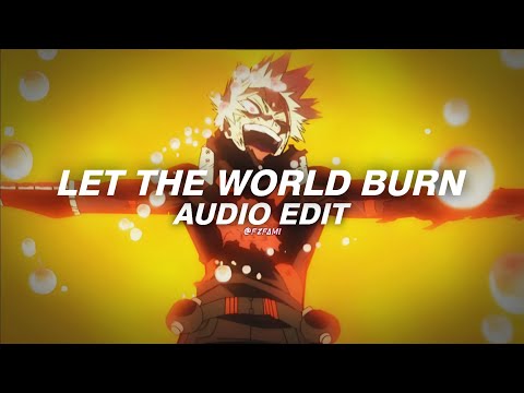 Let The World Burn Hoodtrap Mylancore Remix Chris Grey Kryd R3BEL Edit Audio