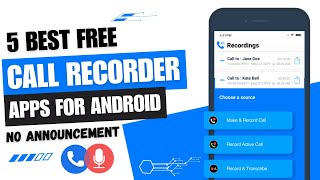 5 Best Free Call Recorder for Android 📞 | Call Recording Apps screenshot 5