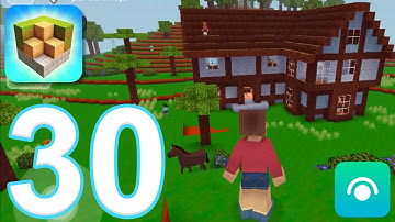 Block Craft 3D: City Building Simulator - Gameplay Walkthrough Part 30 - Level 14, Inn (iOS)