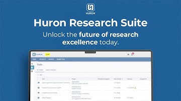 Huron Research Suite, Research Administration and Compliance Software
