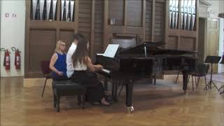 Luka Demarin - Duo Sonata for four-hand piano, op. 88 (with score)