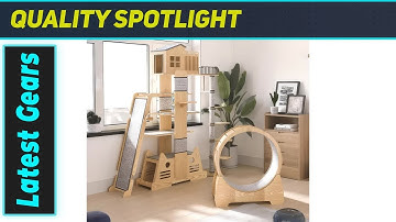`Amazing Cat Tree Tower: The Ultimate Playground for Your Feline Friend!