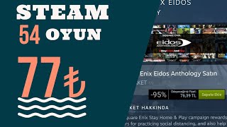 Steam 54 Oyun 77 Tl Steam Dev İndi̇ri̇m Steam Oyun Paketi̇