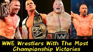 WWE Wrestlers With The Most Championship Victories_ Who won the most World Championships in history