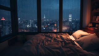 Relax with Sounds Rain and Thunder on Window to Fall Asleep Quickly, Overcome Insomnia  ASMR
