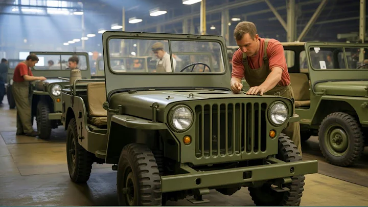 Inside Filipino Mega Factory Rebuilding WW2 Willys Jeep Parts – Full Production Line