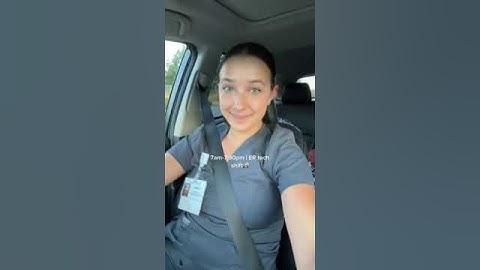 Day in my life working a 12 hour shift as an ER Tech