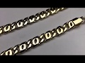 Как изготовить золотую цепь «СКРЕПКА».How to make a gold chain.Ювелирные украшения из золота