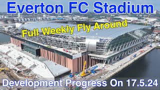 NEW Everton FC Stadium at Bramley Moore Dock. A Full FlyAround! by Mister Drone UK 13,159 views 2 weeks ago 16 minutes