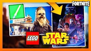 YENİ STAR WARS LEGO DÜNYASI KURDUM ! Fortnite Canlı Mini Eventi