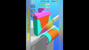 ASMR Slicing Game. Satisfying Gameplay #games #gaming #shorts #asmrslicing #asmr #asmrsounds #game