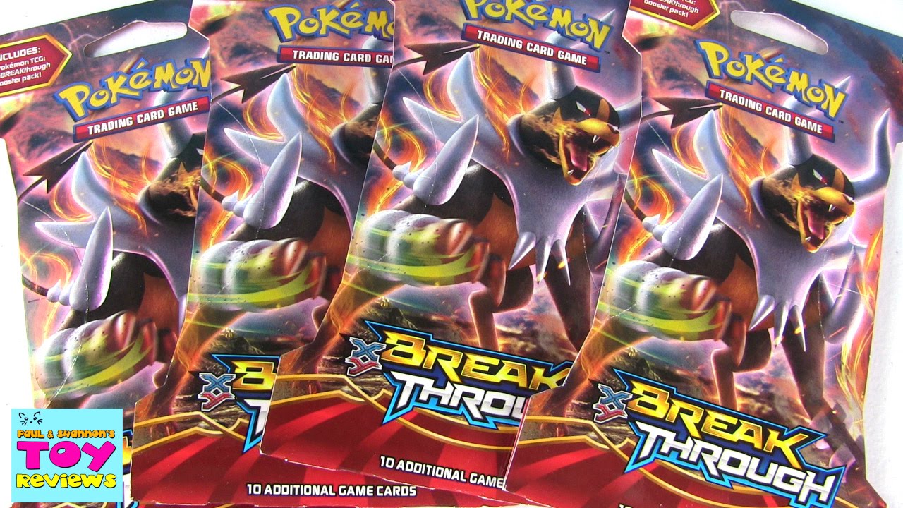 Pokemon XY Break Through Booster Packs Opening Unboxing Epic Pulls