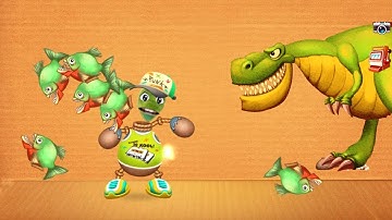 Kick the Buddy - Gameplay Walkthrough Part 39 - NEW Piranhas vs Dame tu Cosita