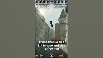 Pop Flash Cave on Ancient! #cs2tricks #faceit
