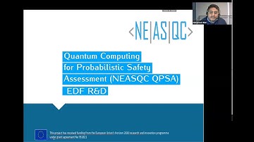 NEASQC webinar -07/11/23 - Quantum probabilistic safety assessment: Perspective within the NISQC Era