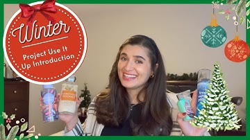 🎄WINTER PROJECT USE IT UP INTRO | BATH & BODY WORKS