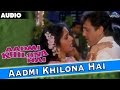 Aadmi Khilona Hai Full Audio Song With Lyrics | Govinda, Jeetendra, Meenakshi Seshadri
