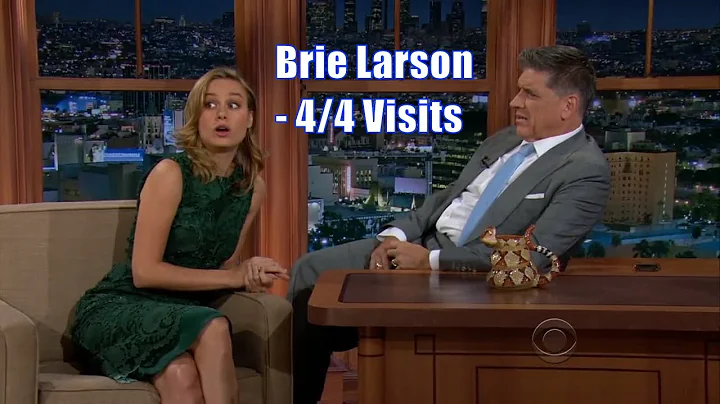Brie Larson - Has A Fake Argument With Craig - 4/4...