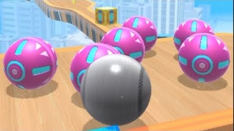 SKY ROLLING BALL 3D -All Levels (Levels 125 - 126) /Gameplay IOS  .