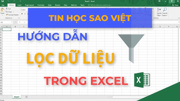Hướng Dẫn Lọc Dữ Liệu Và Sắp Xếp Dữ Liệu Cơ Bản Trong Excel