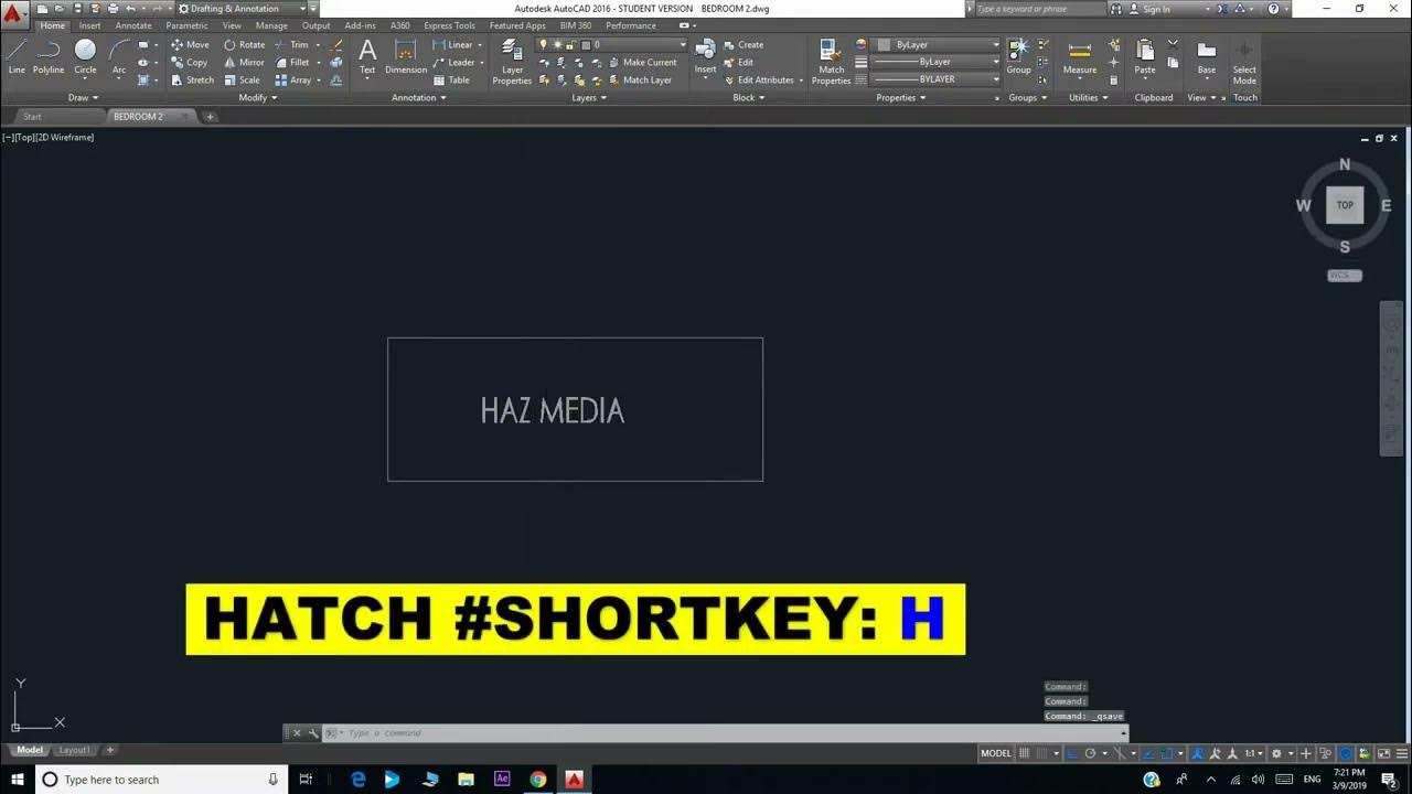 REMOVE BORDER AROUND A TEXT IN HATCHING AUTOCAD HATCH YouTube
