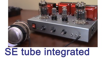 introducing 6C33C-B SE integrated dual mono tube amplifier B-3AT, fluxion built