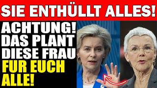 💥 Krone-Schmalz exposes Ursula von der Leyen – her words cause a stir!