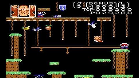 Atari 7800 Longplay [009] Donkey Kong Jr.