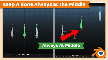 Always Keep a Bone in the Middle of Two Other Bones | Blender Rigging Tutorial