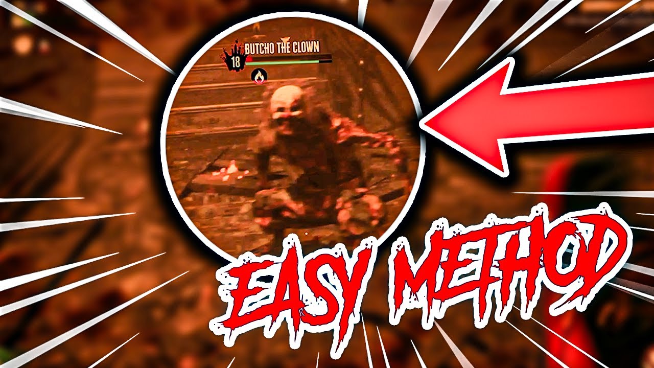 DEAD ISLAND 2 HOW TO BEAT BUTCHO THE CLOWN!! EASY IF YOU KNOW THIS