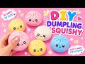 I Made VIRAL Tiktok Dumpling Squishy At Home! 😱😳 *DIY Dumpling Squishy Tutorial*