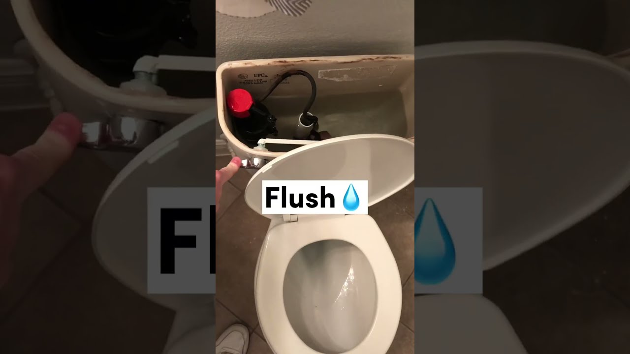 How To FIX A RUNNING Toilet Easyfix
