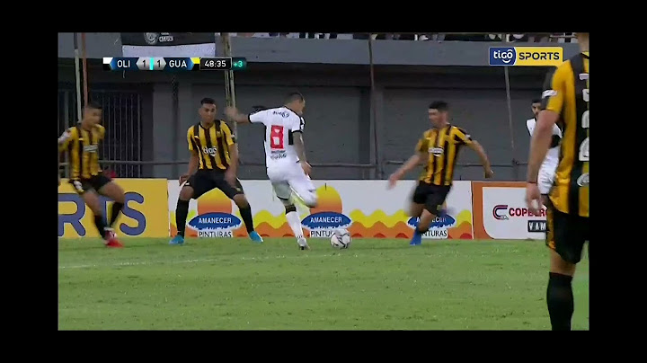 gol de willi Mendieta Olimpia 1 Guaraní 1