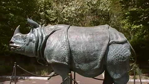 Katherine Lane Weems Rhino Statues 1935