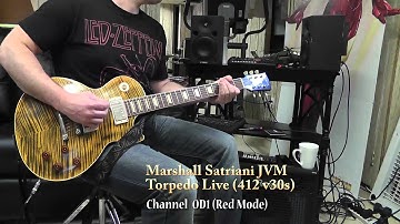 Marshall JVM Satriani Part 10 - Red Modes